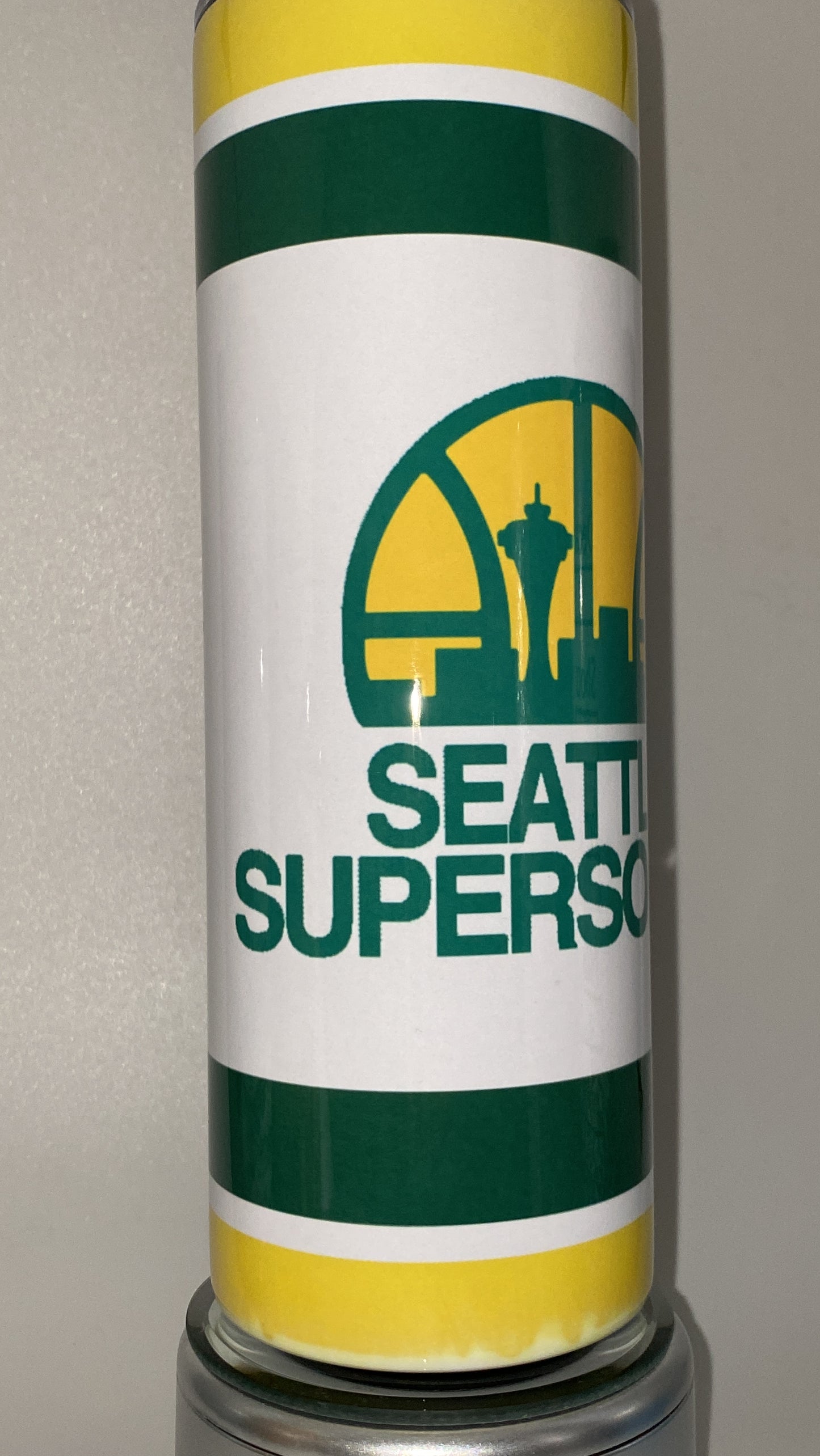 Seattle Super Sonics Tumbler Retro Inspired SuperSonics Drinking Cup