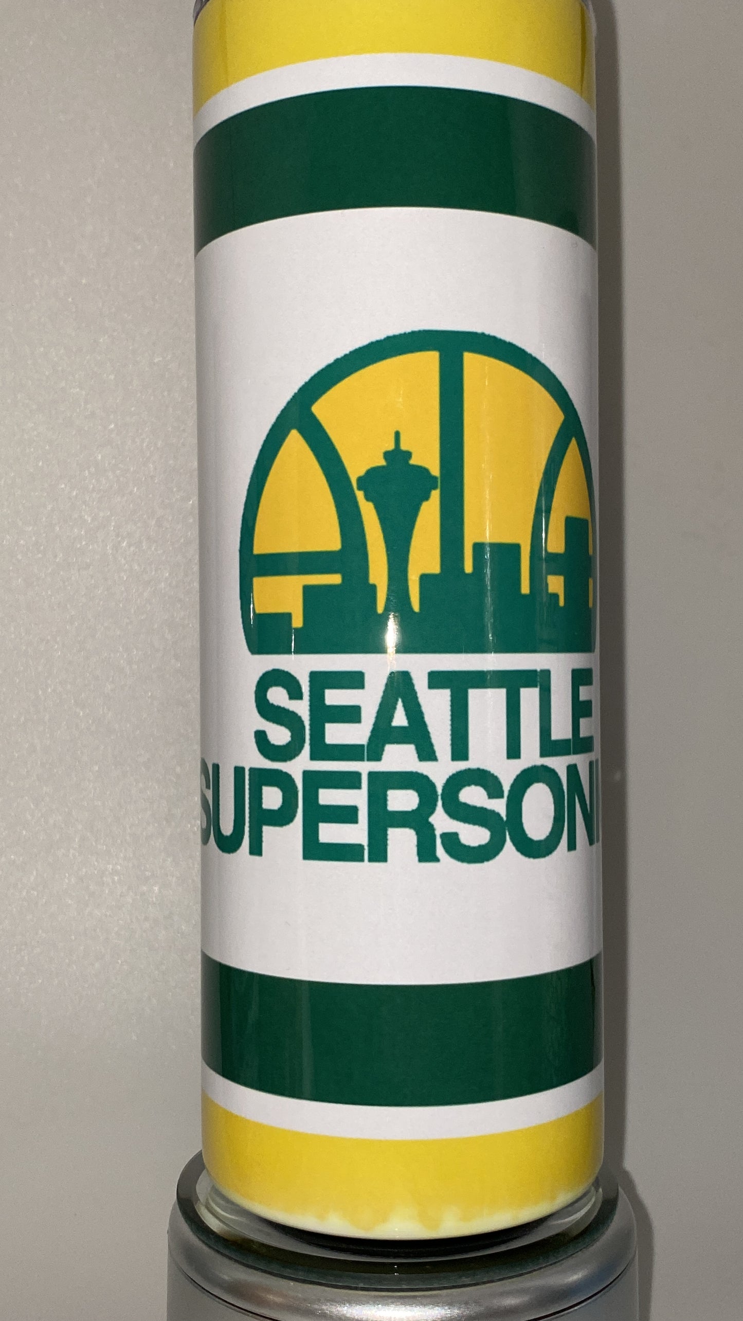 Seattle Super Sonics Tumbler Retro Inspired SuperSonics Drinking Cup