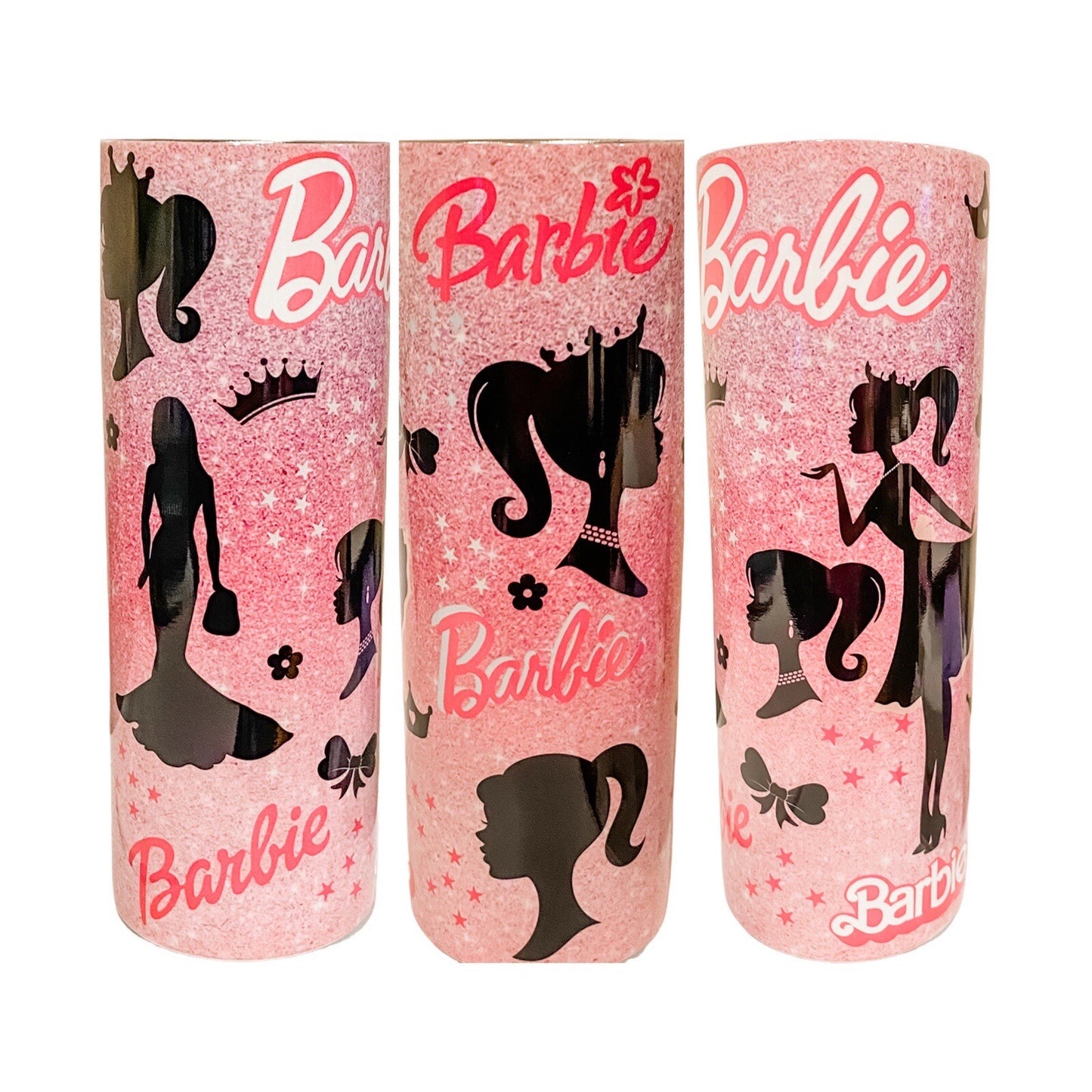 Barbie Retro Vintage Inspired tumbler 20 o  HOT or COLD water bottle