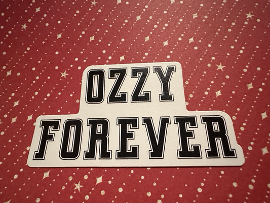 OZZY OSBOURNE Forever Sticker Permanent Decal