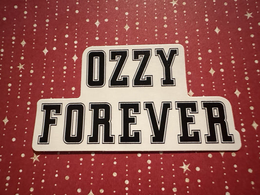 OZZY OSBOURNE Forever Sticker Permanent Decal