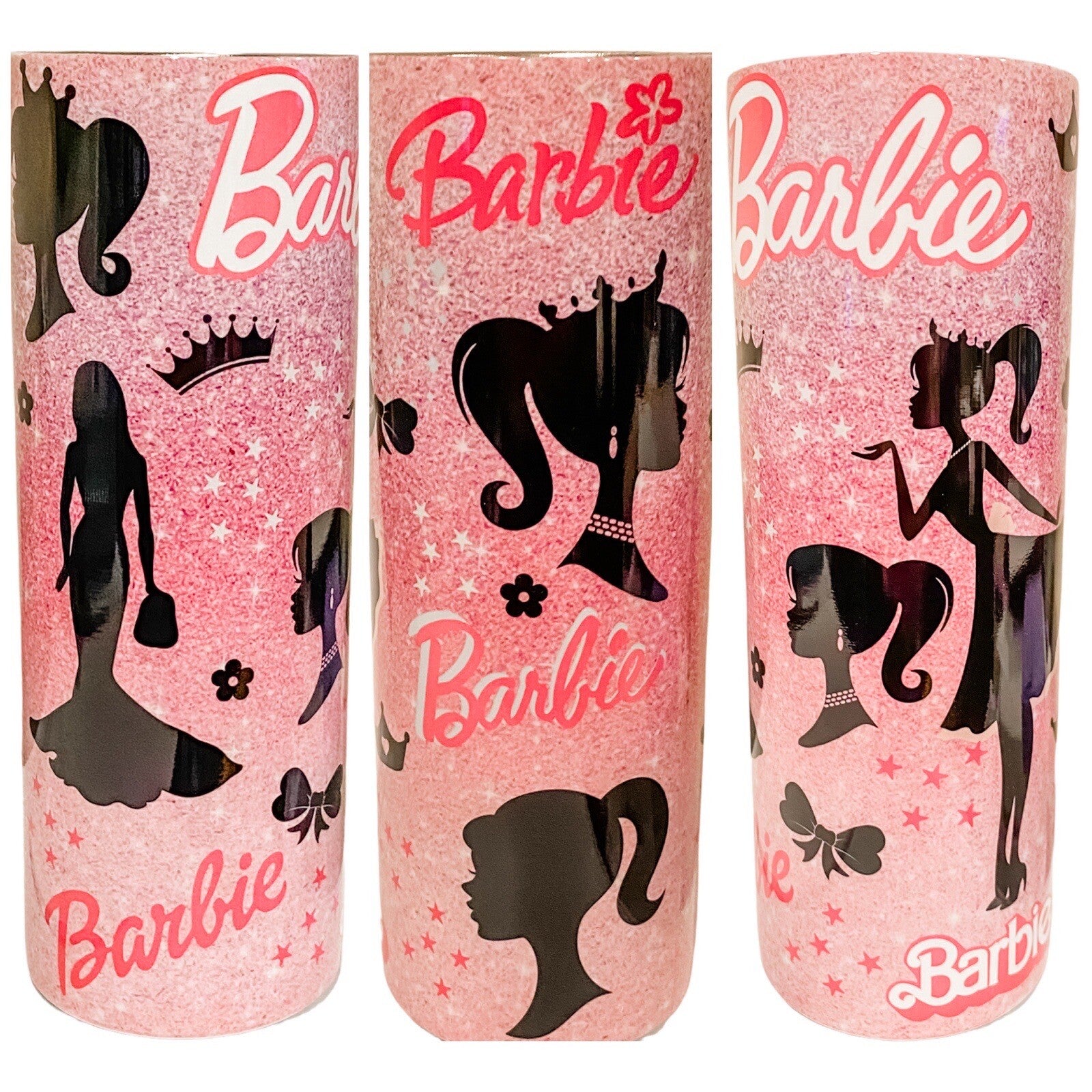Barbie Retro Vintage Inspired tumbler 20 o  HOT or COLD water bottle