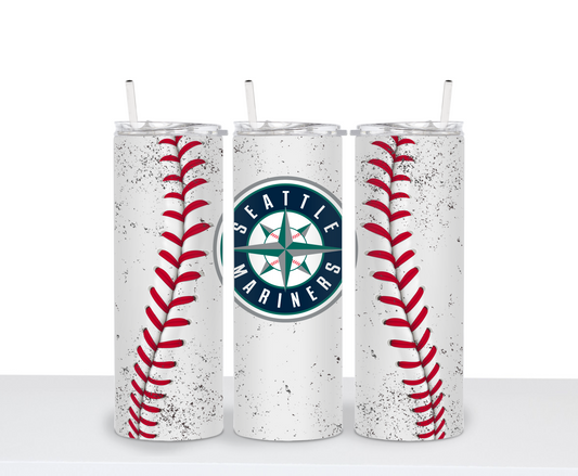 Seattle Mariners 20oz Tumbler Baseball water bottle