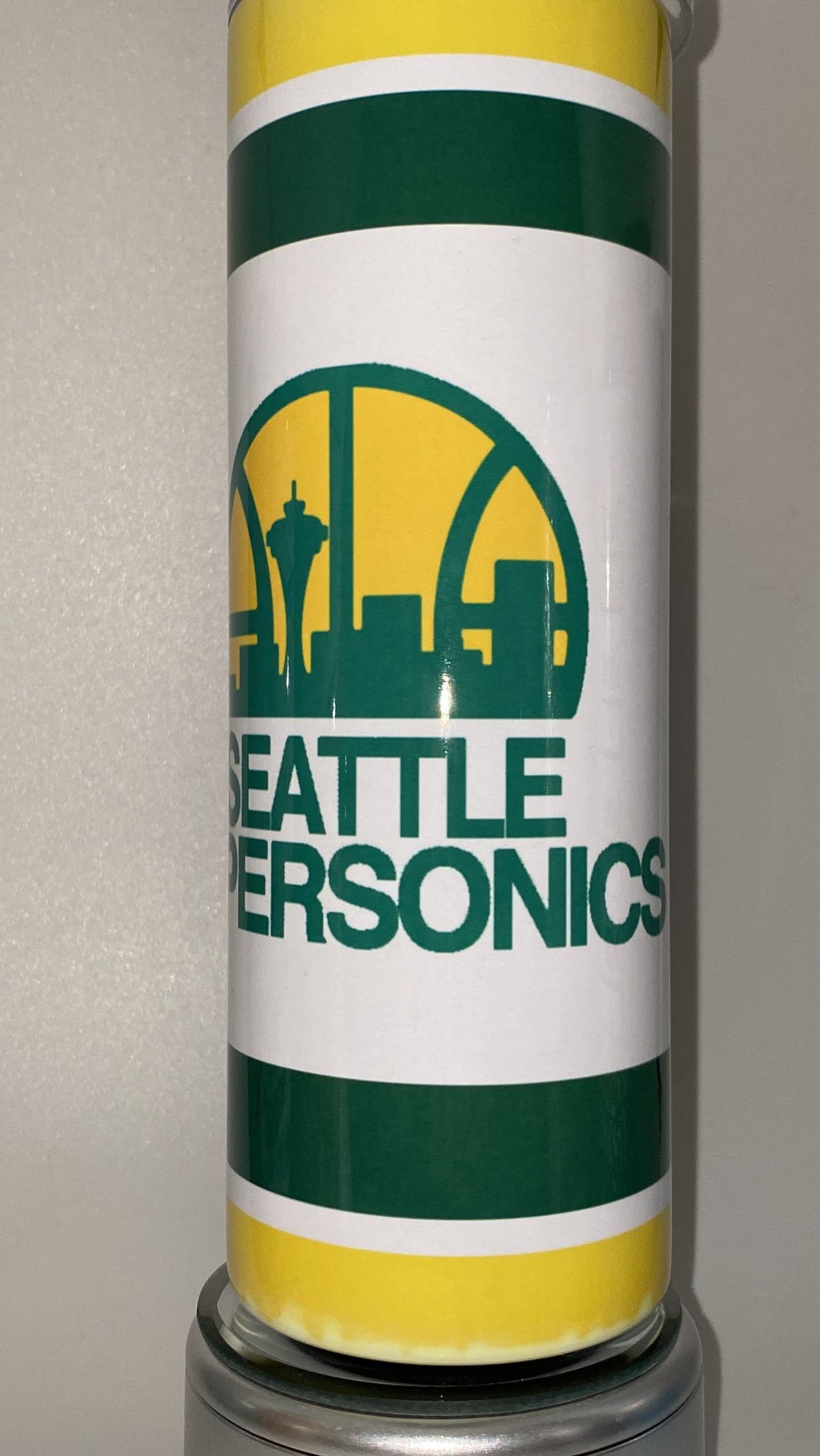 Seattle Super Sonics Tumbler Retro Inspired SuperSonics Drinking Cup