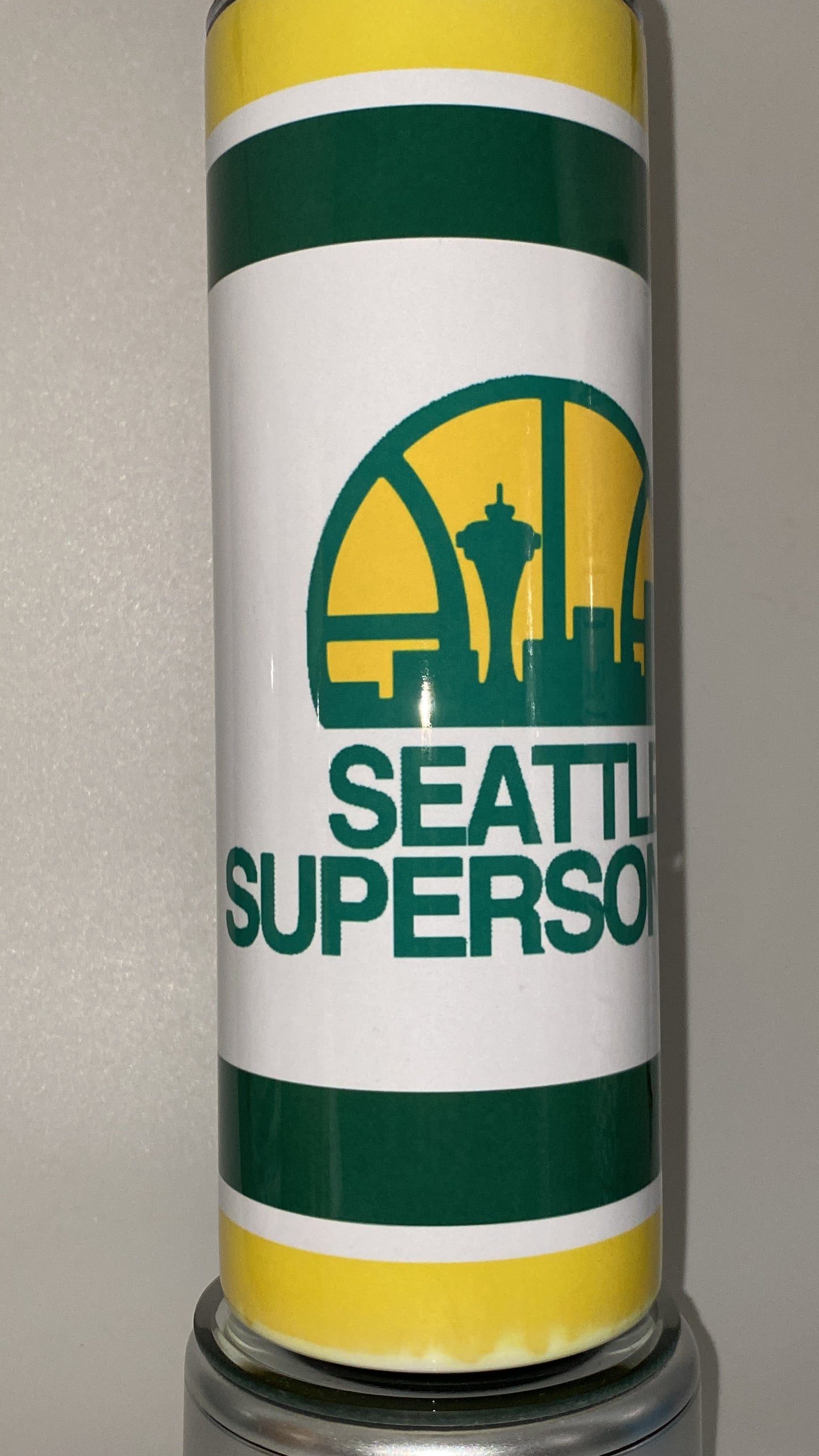 Seattle Super Sonics Tumbler Retro Inspired SuperSonics Drinking Cup