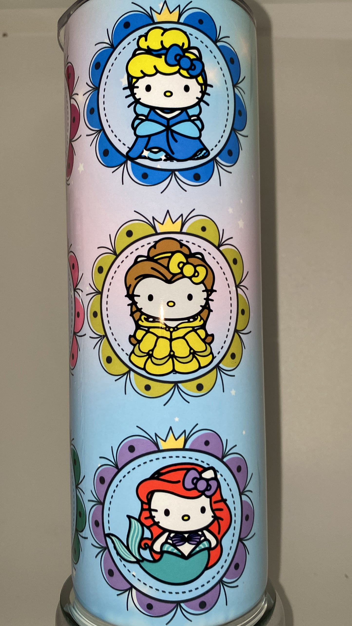 Cat Princess Friends Tumbler for hot and cold drinks