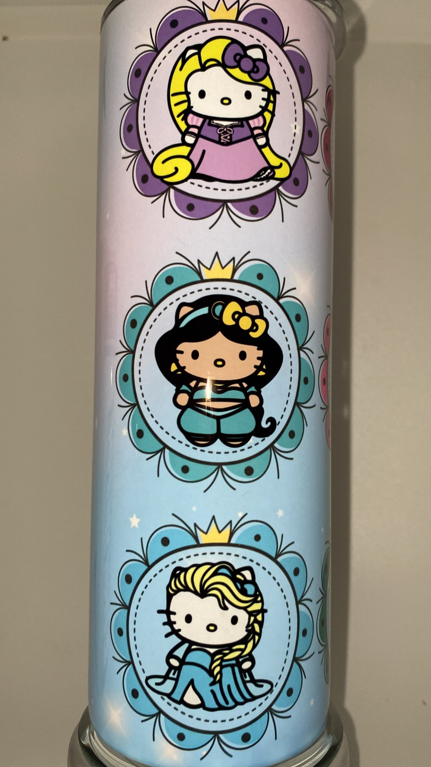Cat Princess Friends Tumbler for hot and cold drinks