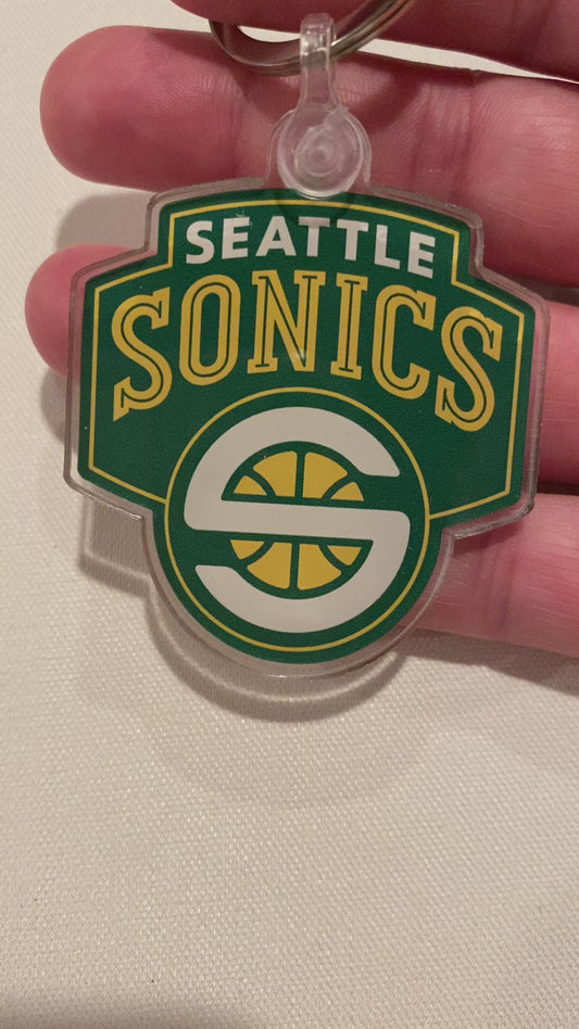 Seattle Super Sonics Stickers Retro Inspired Supersonics Decals