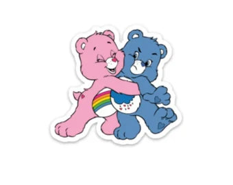 Care Bear Stickers Retro 80s Decals